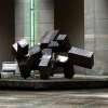Alrededor del vacío IV sculpture by Eduardo Chillida, Kunstmuseum, Basel, Switzerland