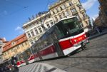 Tatra tram at Prague