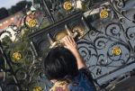 The exact spot on the Charles Bridge where St. John was thrown into the Vltava