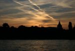 Margit szigeti naplemente - Margaret Island sunset