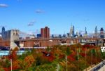Manhattan view from Brooklyn Heights Promenade