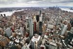Lower Manhattan view from Empire State Building