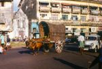 Gas Paha Junction with a Bulllock cart, front of St. Paul's Oratory - Colombo, 1979
