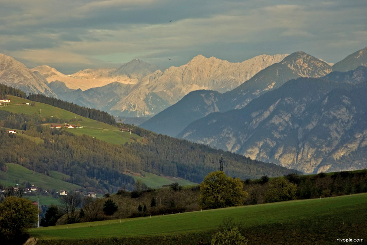 The Alps from Ellbögen