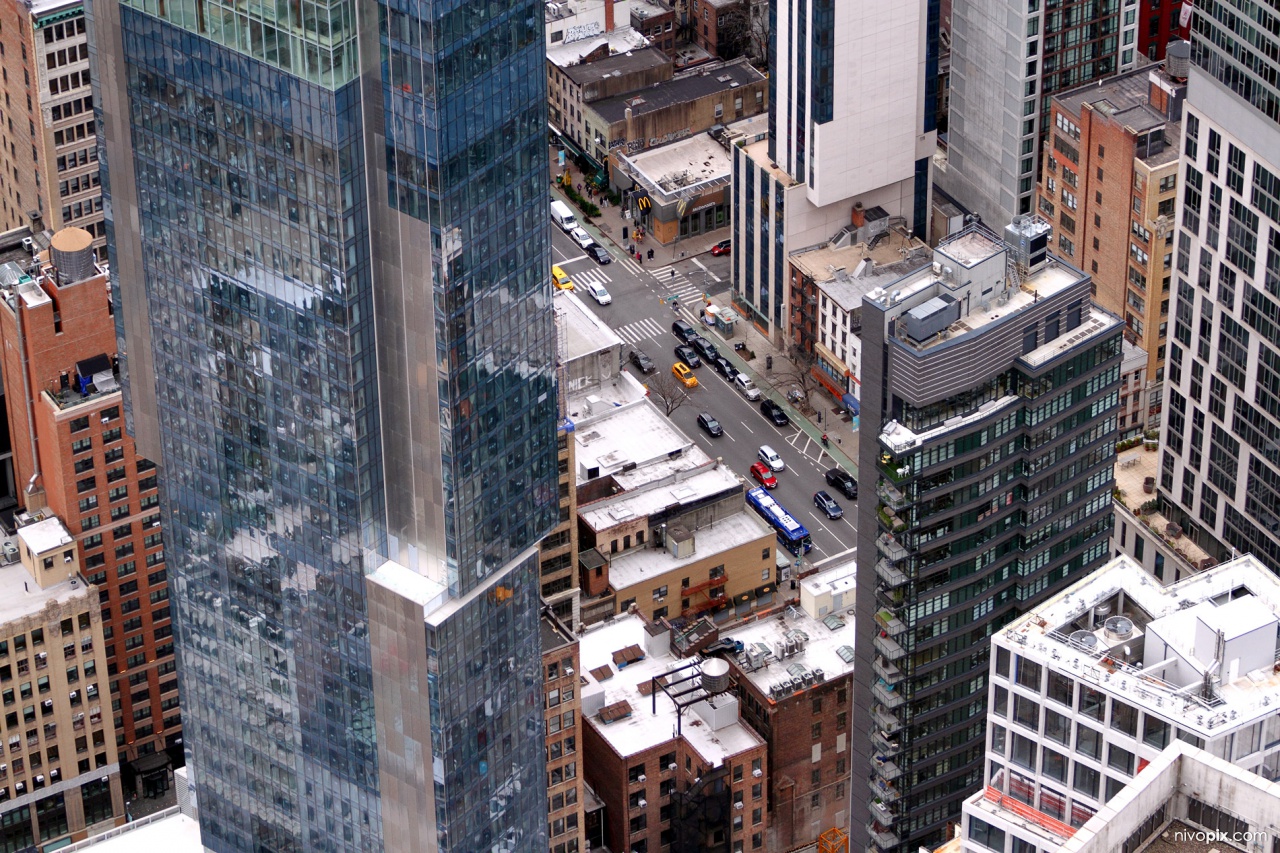 6th Avenue from the Empire State Building