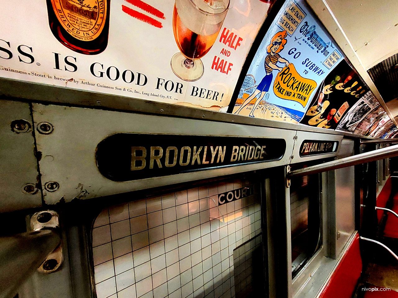 New York Subway's IRT R-15 Car #6239 from 1950 – New York, United States