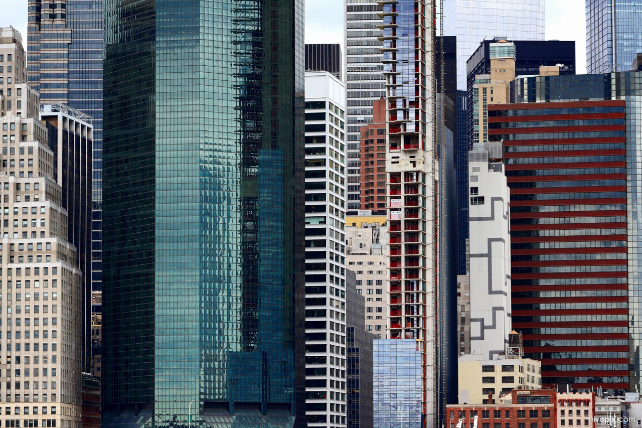 Lower Manhattan skyscrapers, New York