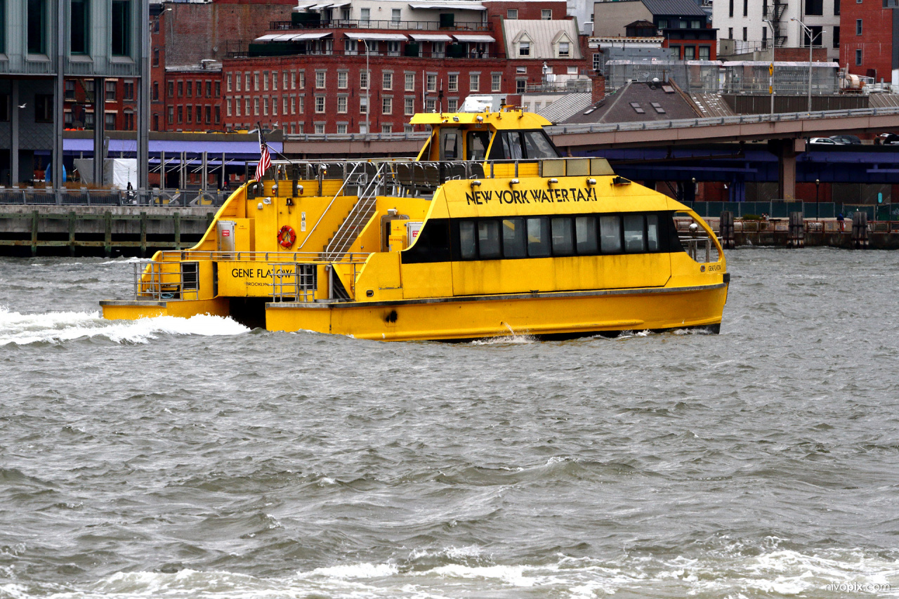 New York Water Taxi, East River, NYC