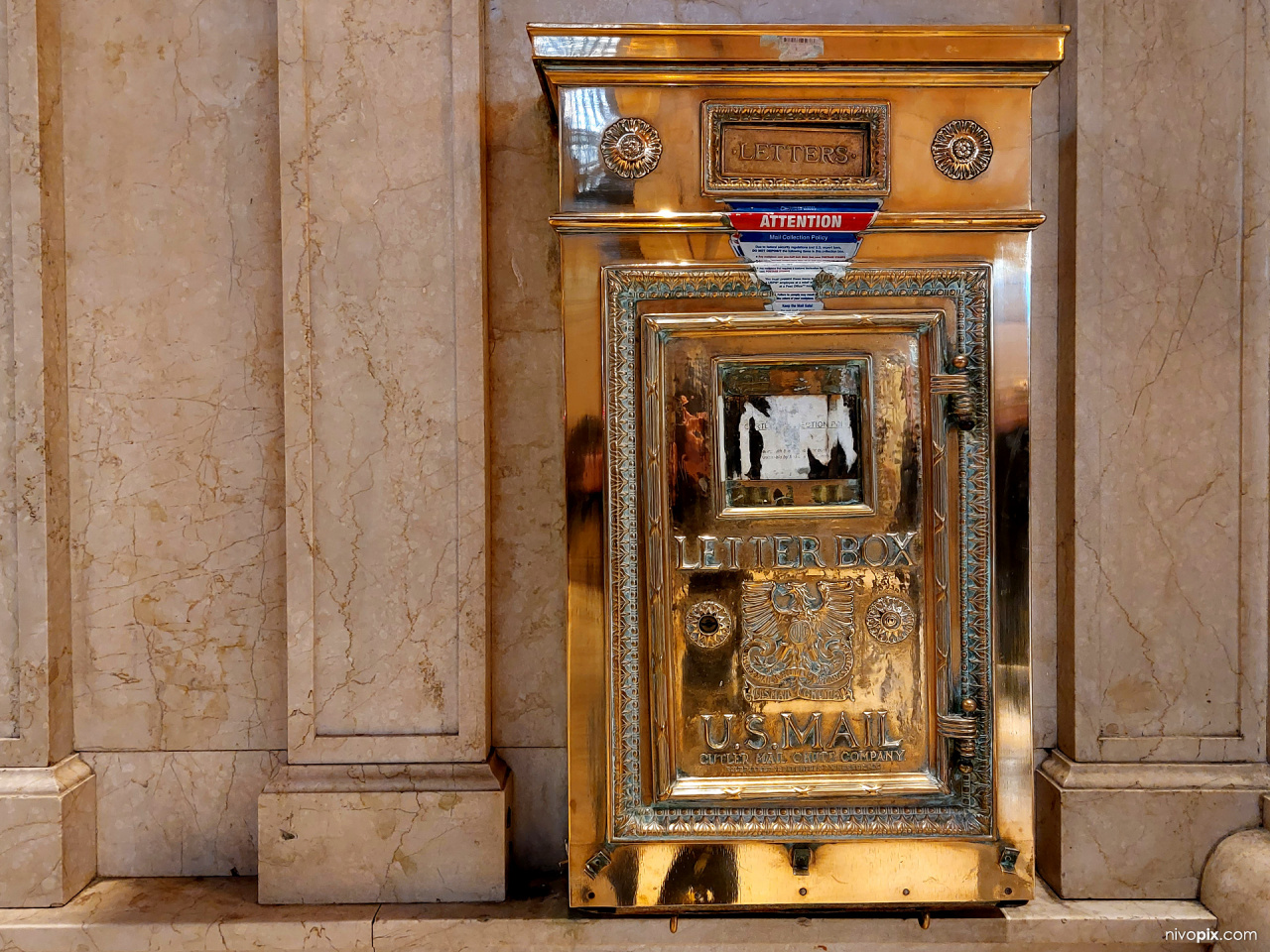 Classic U.S. Mail Letter Box, Grand Central Terminal