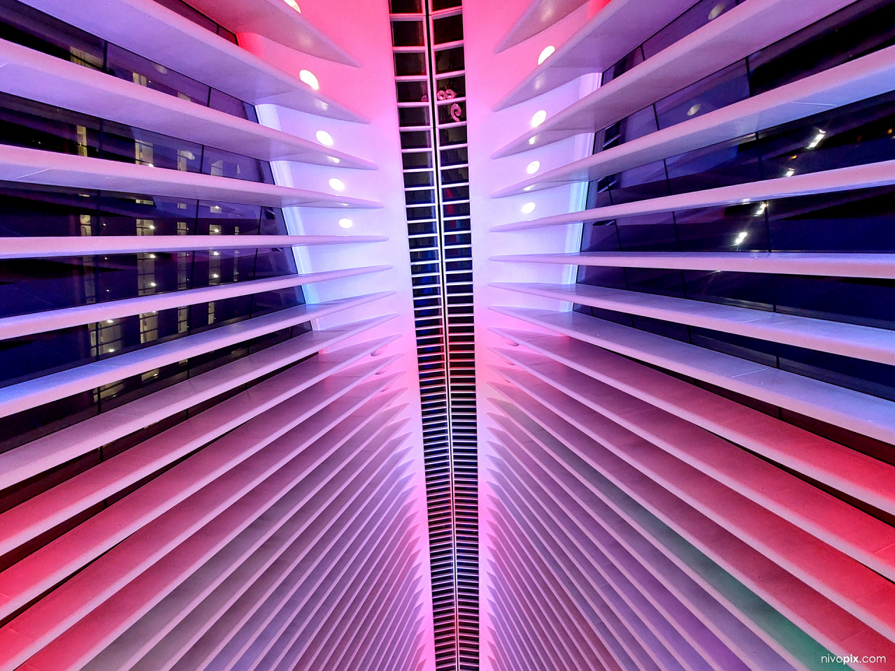 Roof of the Oculus, WTC subway station