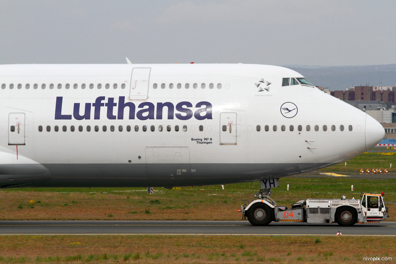 D-ABYH Lufthansa Boeing 747-8, Frankfurt Aiport