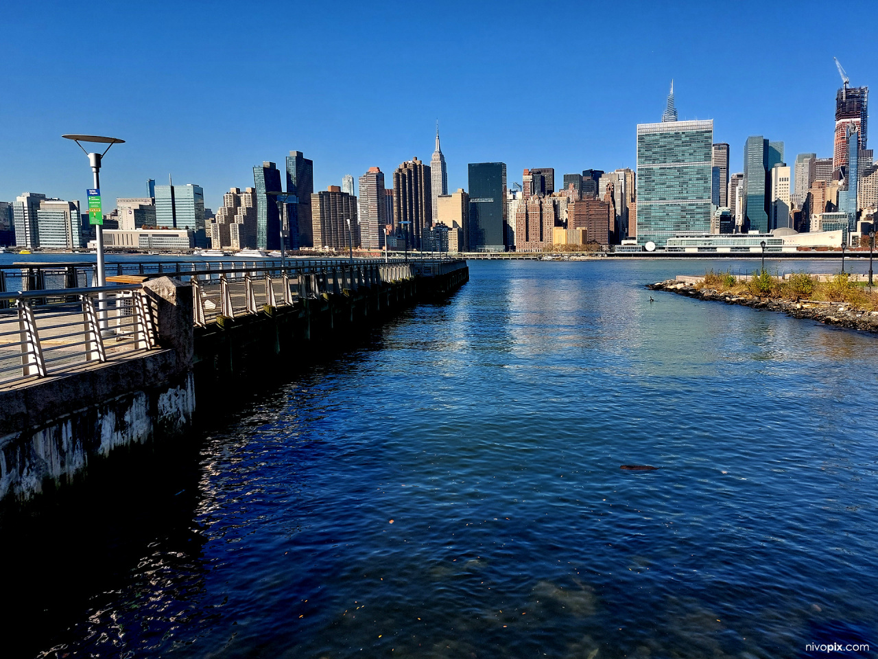 Midtown Manhattan Skyline from Long Island City, Queens