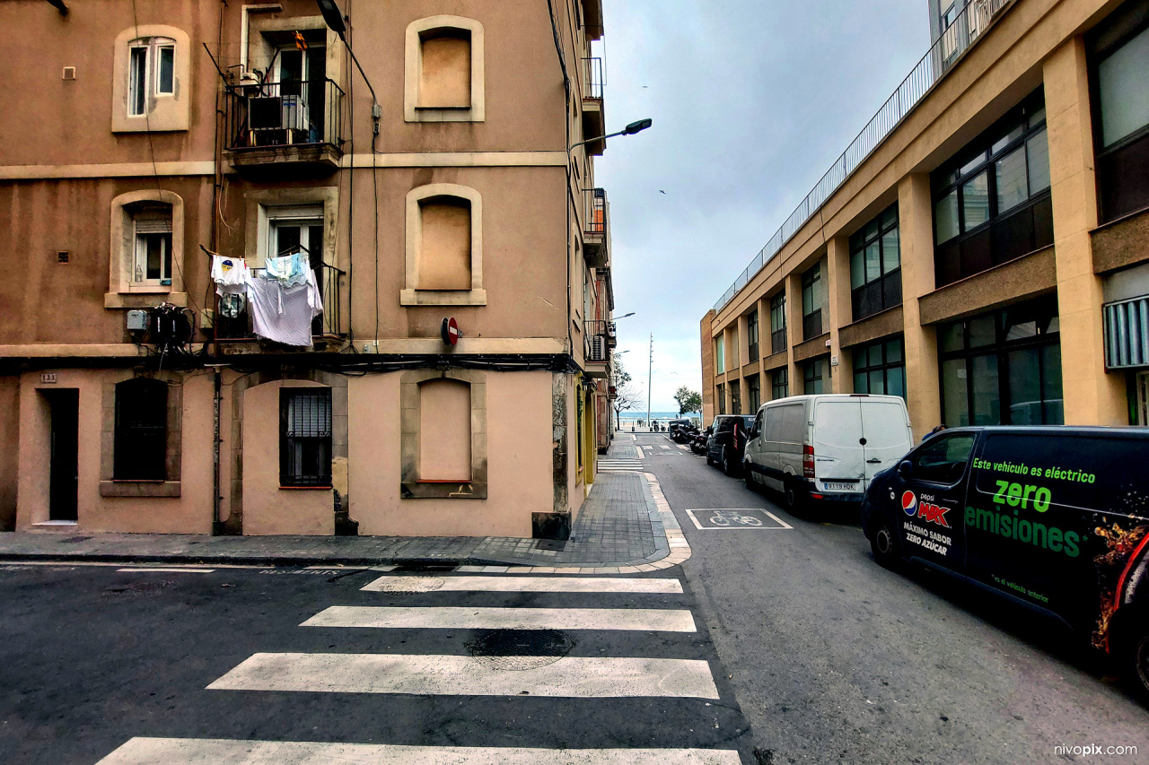 La Barceloneta streets, Barcelona