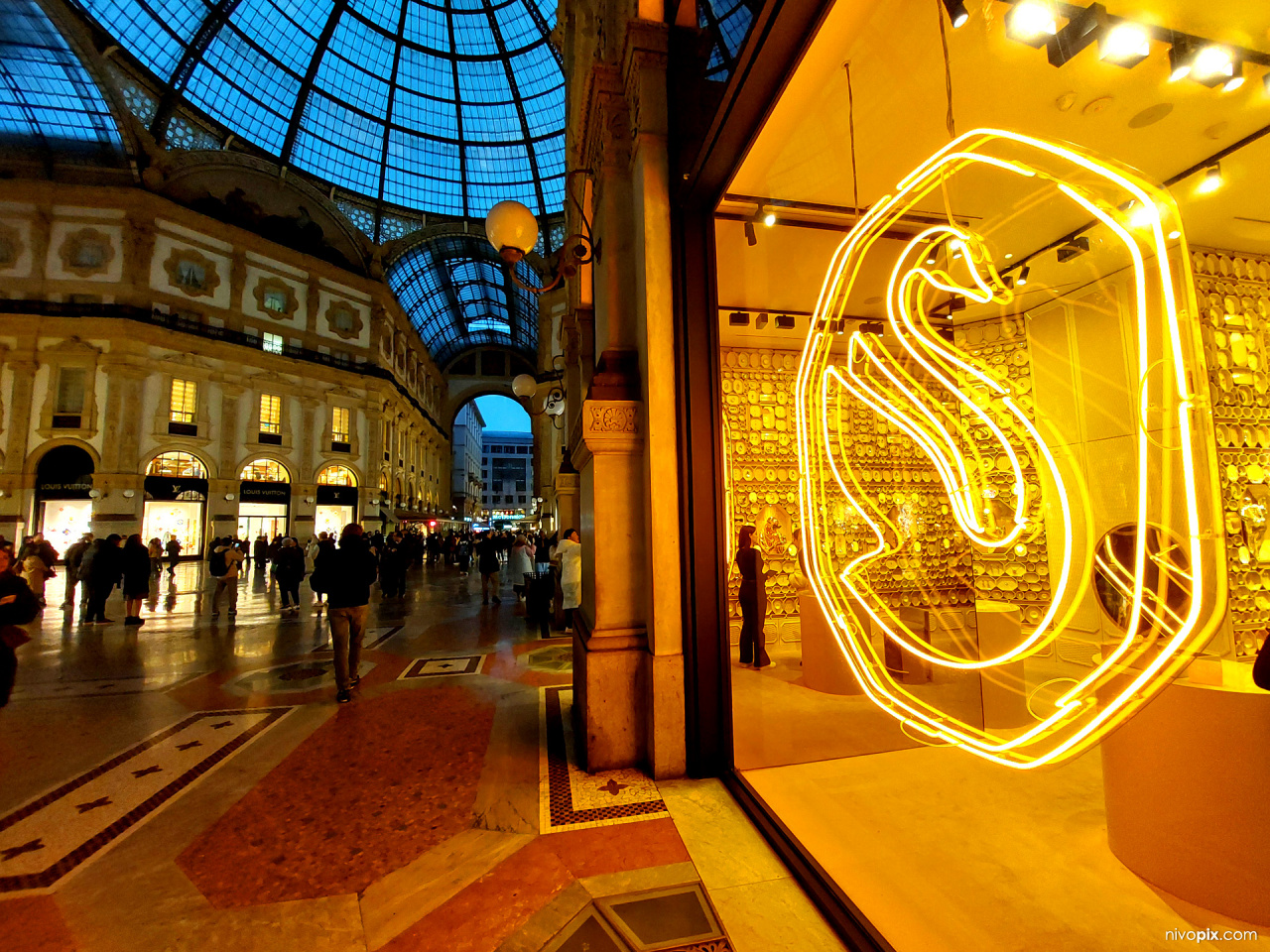 Swarovski at Galleria Vittorio Emanuele II