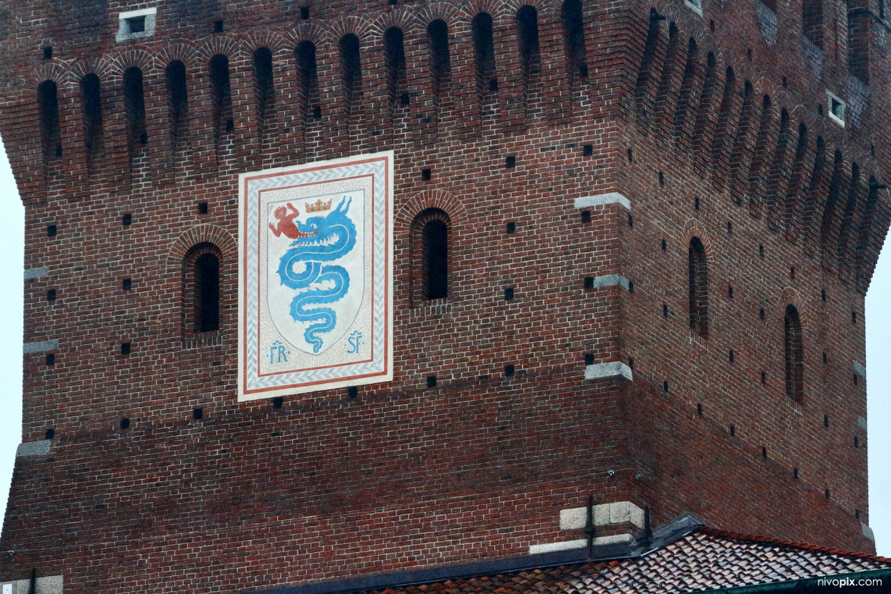 Biscione at Castello Sforzesco