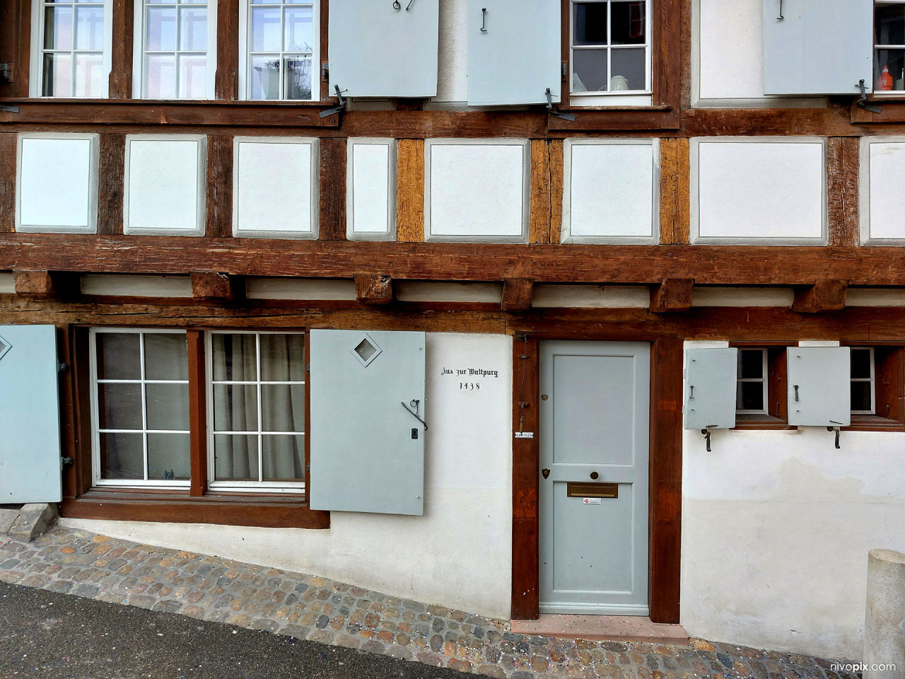 Hus zur Waltpurg built in the year 1438 