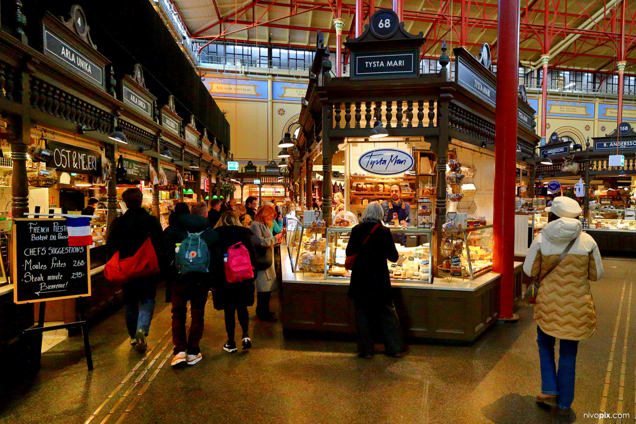 Östermalms Saluhall - food market