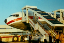 Swissair DC10 at Zurich