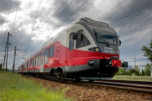 Stadler Flirt EMU at Budapest