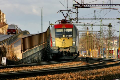 Raaberbahn's Sisi werbelok – Budapest, Hungary