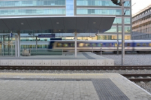 ÖBB 4020 arriving at Wien Praterstern