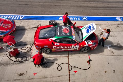 Ferrari F430 Challenge - pit stop – Mogyoród, Hungary