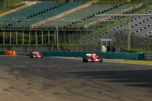 Ferrari Formula One cars at Hungaroring