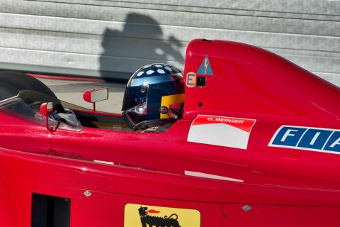 Gerhard Berger's Ferrari F1 car at Hungaroring – Mogyoród, Hungary