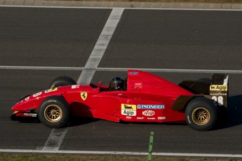 Gerhard Berger's Ferrari F1 car at Hungaroring – Mogyoród, Hungary