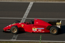 Gerhard Berger's Ferrari F1 car at Hungaroring