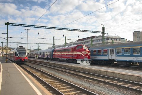 Nohab at Budapest-Déli Railway Terminal (Déli pályaudvar) – Budapest, Hungary