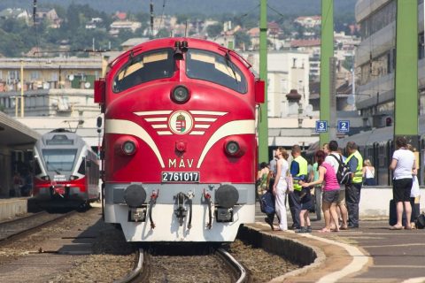 Nohab at Budapest-Déli Railway Terminal (Déli pályaudvar) – Budapest, Hungary