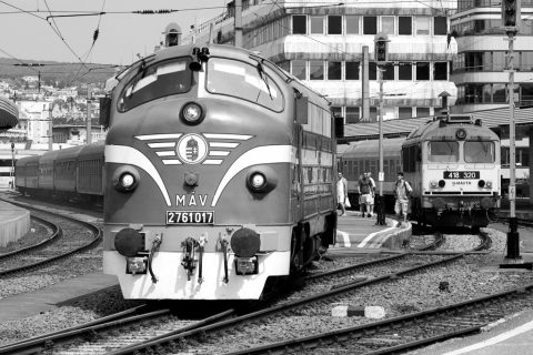 Nohab at Budapest-Déli Railway Terminal (Déli pályaudvar) – Budapest, Hungary