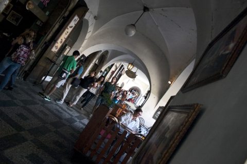 Arcades at Malostranské nám?stí – Prague, Czech Republic