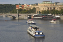 Vltava sightseeng boats