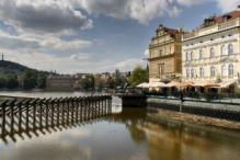 Vlatva river at Prague