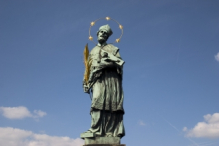 Statue of John of Nepomuk at Charles Bridge, Prague