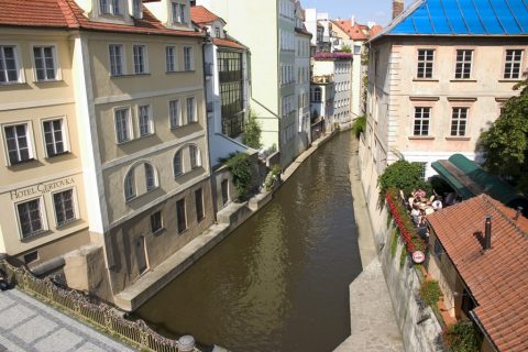 Kampa Island (Na Kampě) and Vltava river – Prague, Czech Republic