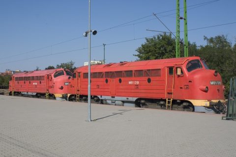 M61 019, M61 006 at Budapest Kelenföld – Budapest, Hungary