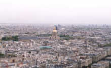 Les Invalides from The Eiffel Tower