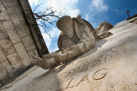 Péter Mansfeld's statue – Budapest, Hungary