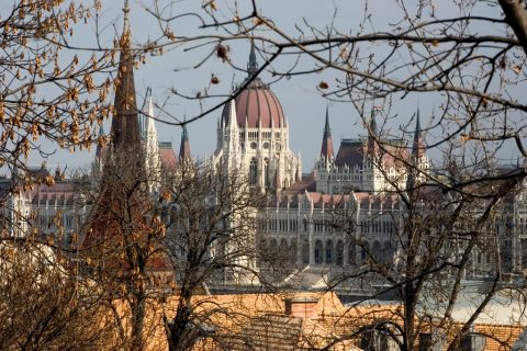 Parliament from Castle Hill (Várhegy) – Budapest, Hungary