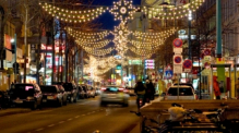 Mariahilfer Straße at Christmas