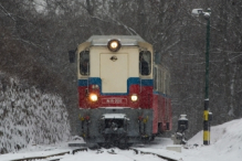 Mk45-2003 approaching Szépjuhászné station