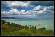 Lake Balaton from Thiany