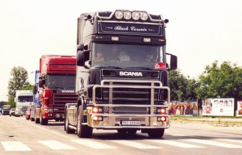 Scania 164L - Black Corsair – Piestany, Slovakia