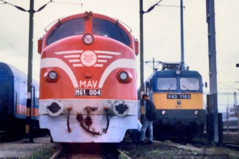 M61 004 Nohab Budapest Déli pályaudvar – Budapest, Hungary