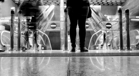 4-es metró Rákóczi tér metróállomás M4 – Budapest, Hungary