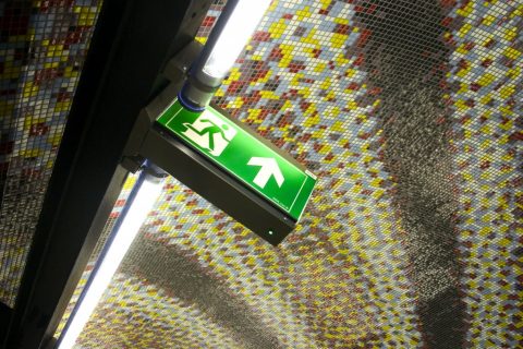4-es metró M4 Szent Gellért tér metróállomás – Budapest, Hungary