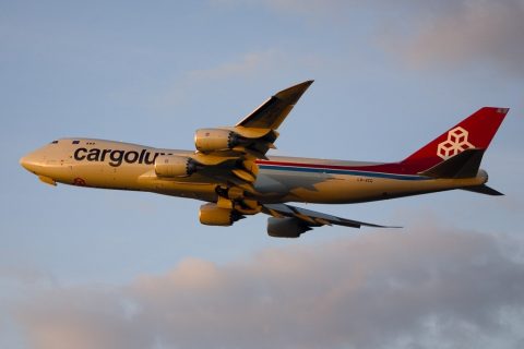 Cargolux LX-VCG Boeing 747-800 – Budapest, Hungary